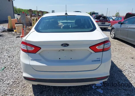 2013 Ford Fusion Hybrid Se from USA, damaged, VIN 3FA6P0LU9DR349321